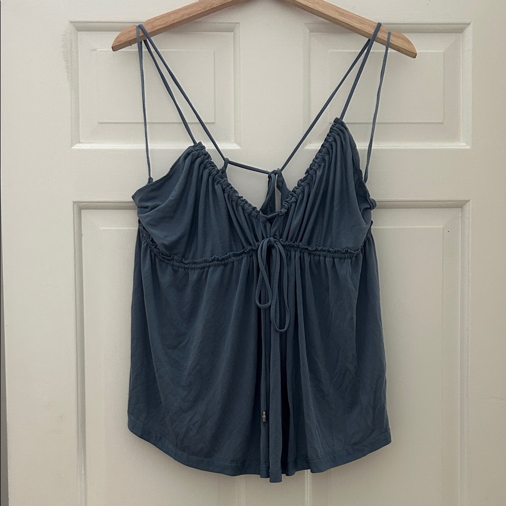 Free People Slate Camisole with Tie Detail